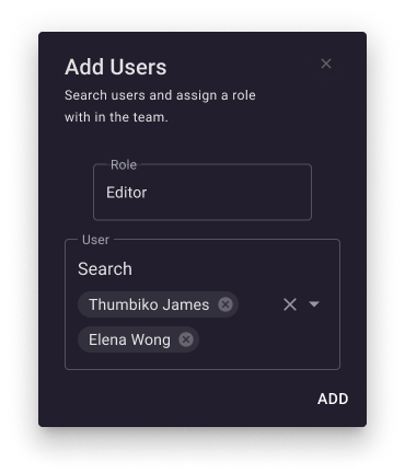 Add user