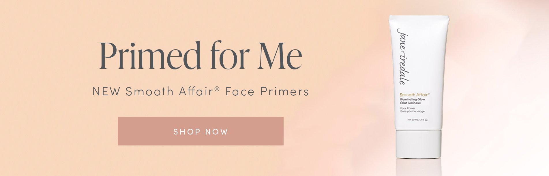 Jane Iredale new primer web banner.
