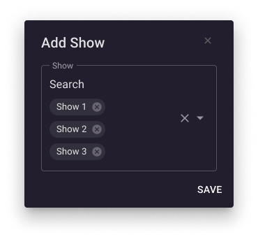 Add show
