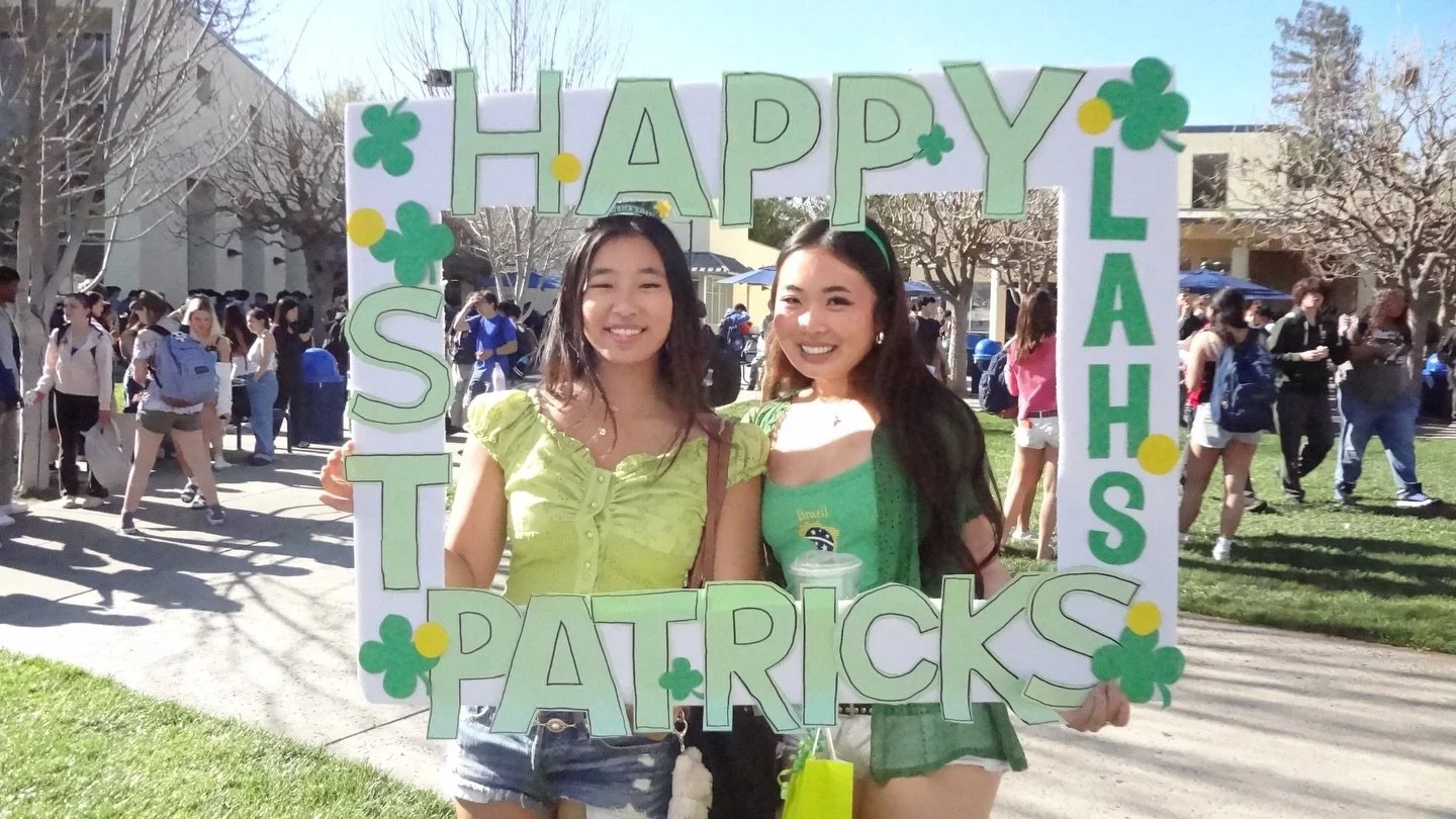 happy st patrick&rsquo;s from students of LAHS💚💚🍀🍀💚💚