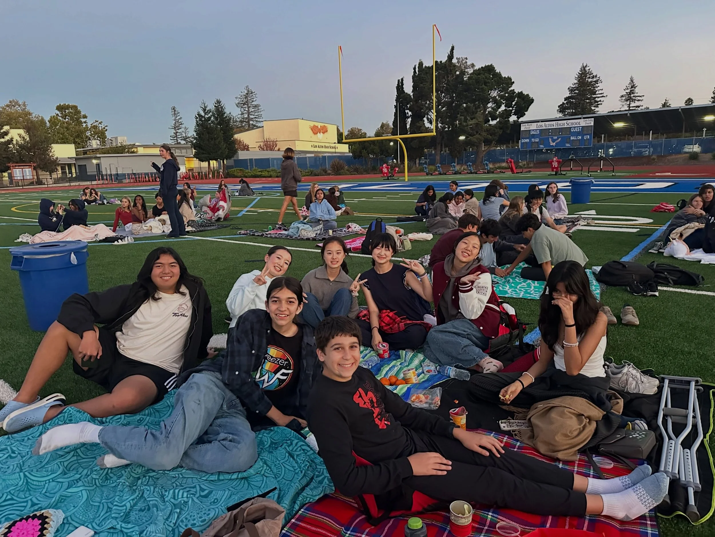 Come check out MOVIE NIGHT!!! Happening now on the football field. We have snacks, drinks, and cool vibes 😎🕷️🕸️

Ends at 9pm.