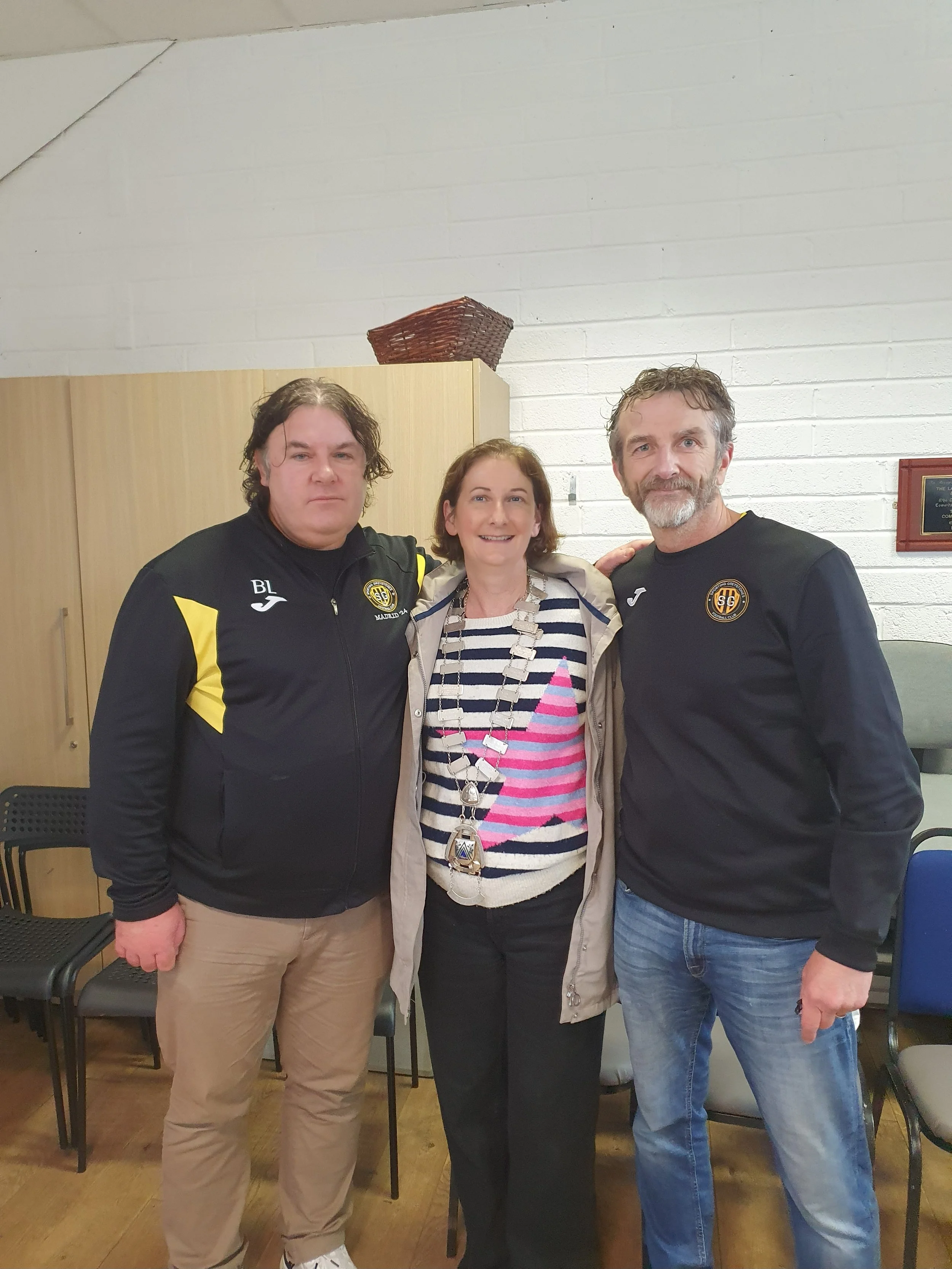 Scott welcomes Sporting Greystones new pitch