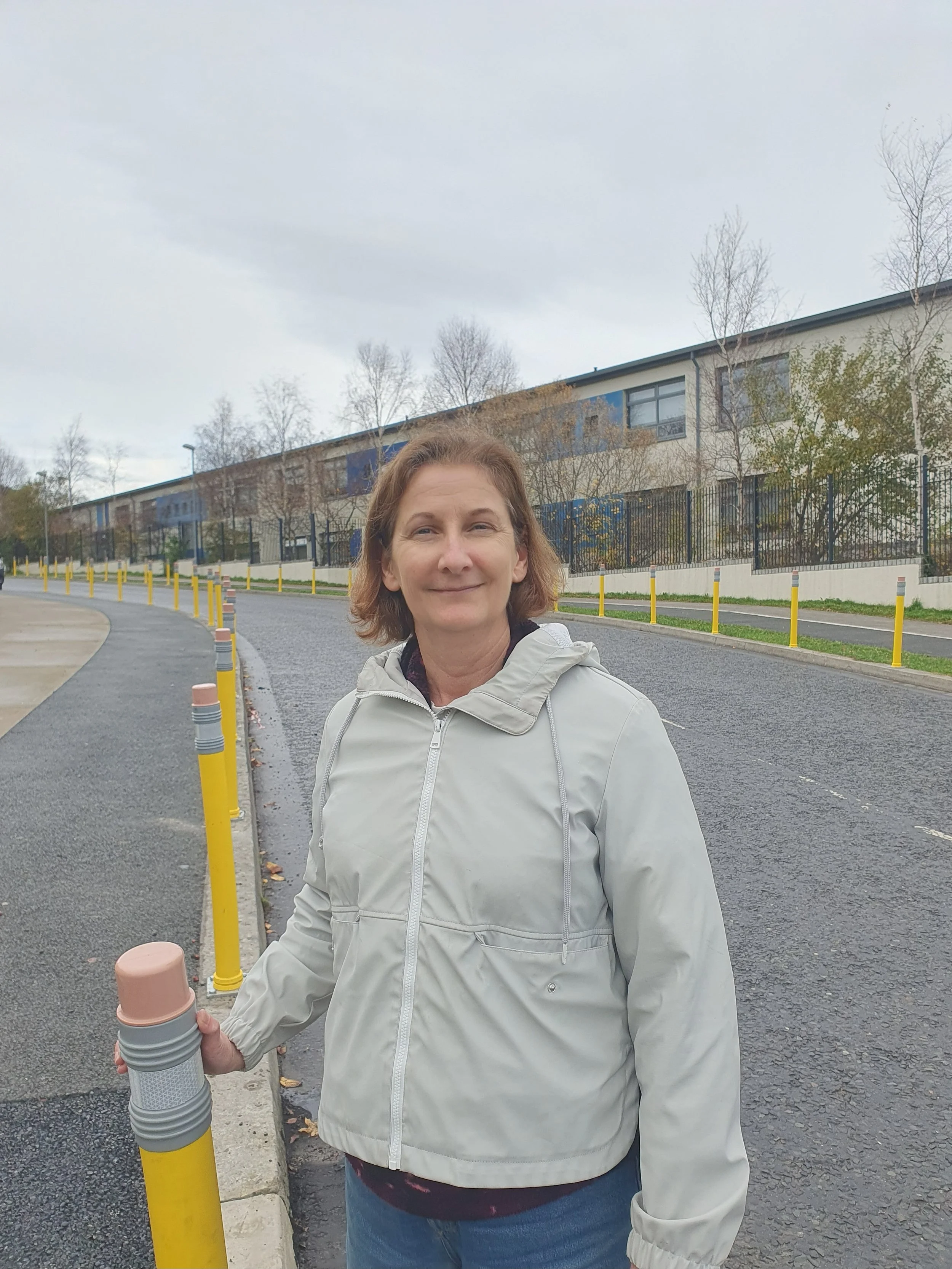 Cllr Scott welcomes completion of Blacklion road safety works