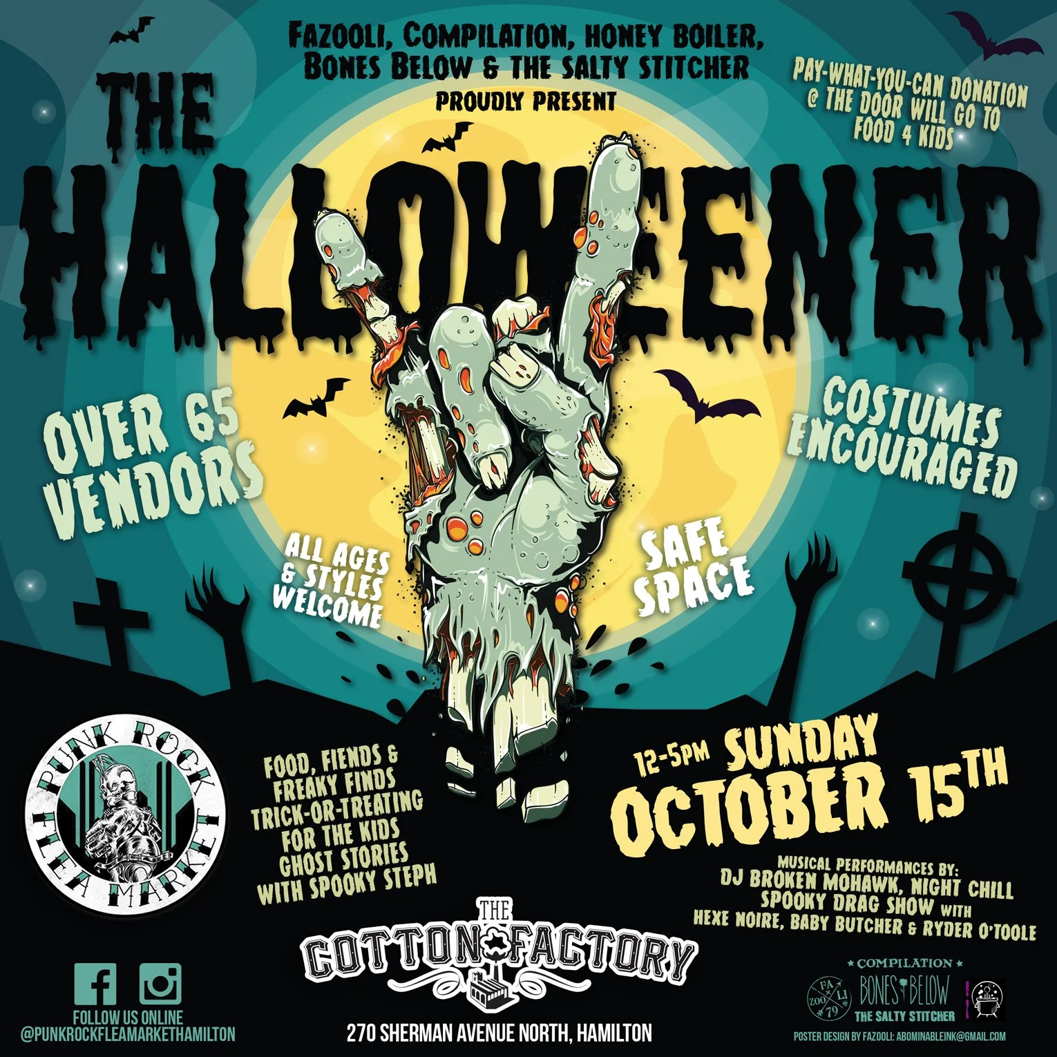 Punk Rock Flea Market - THE HALLOWEENER!