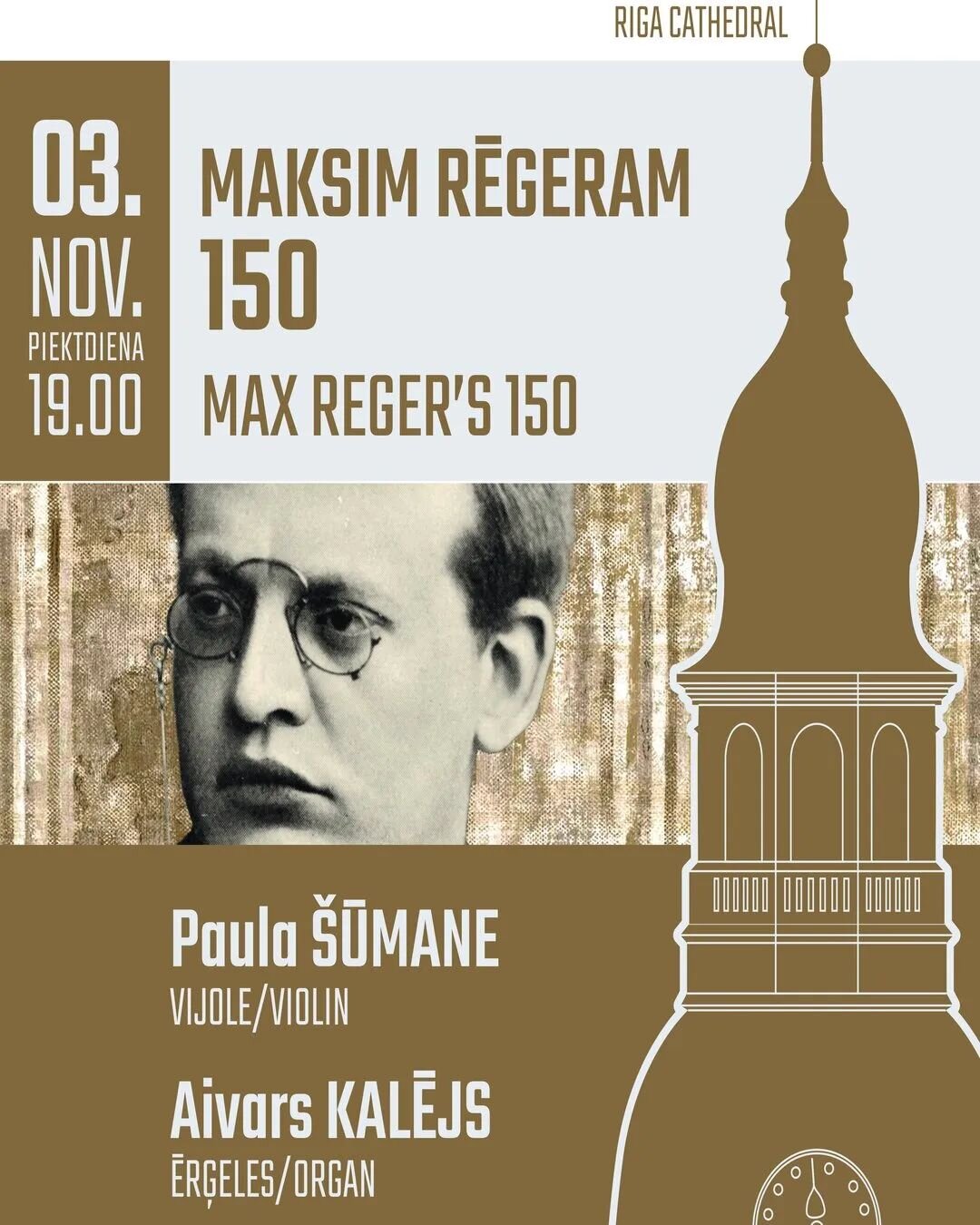 Laiks iegrimt Rēgera visumā...
 
#rigasdoms #maxreger #riga