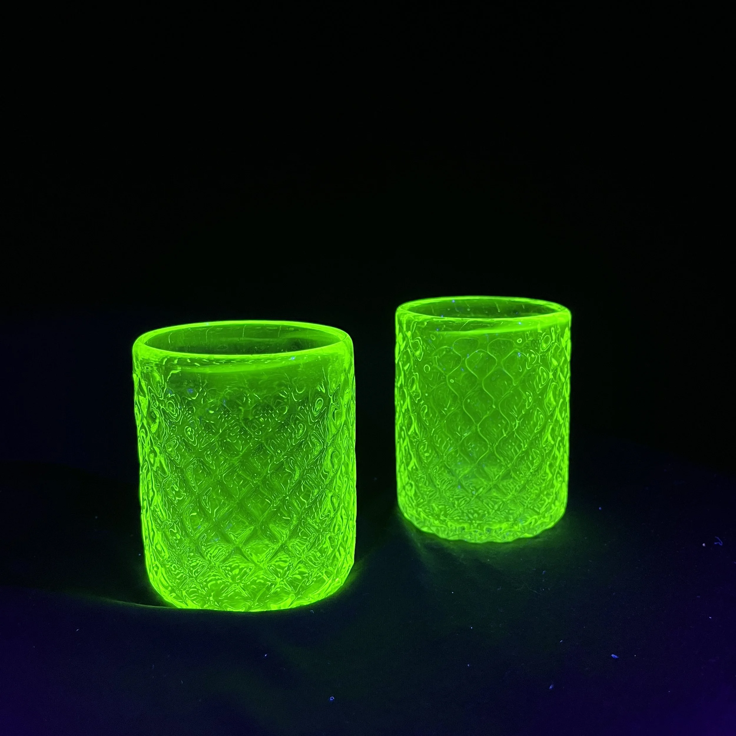 Uranium Pineapple Cups by Cristian Maldonado