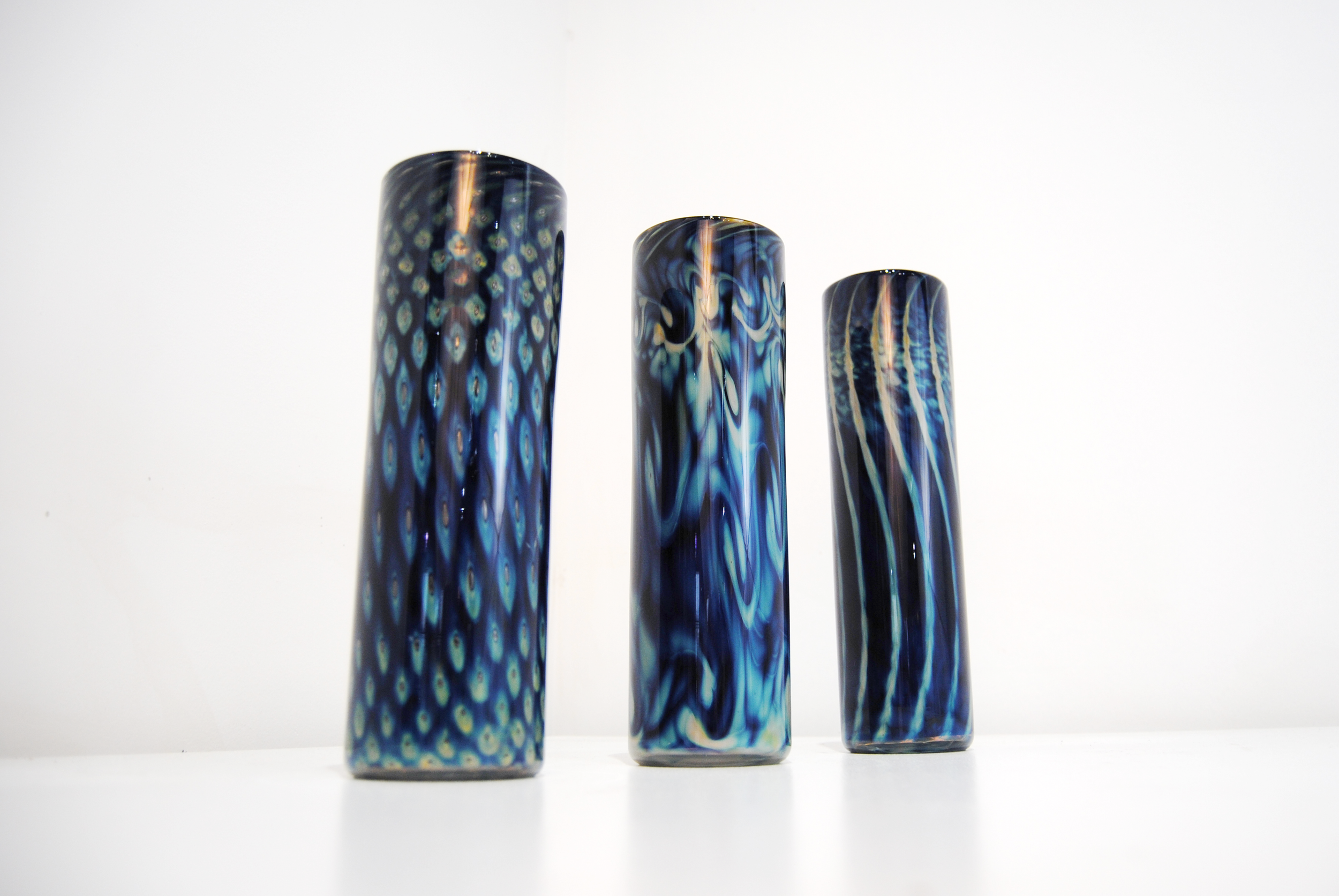Cylinder Vase - 12"H, 3.5"D