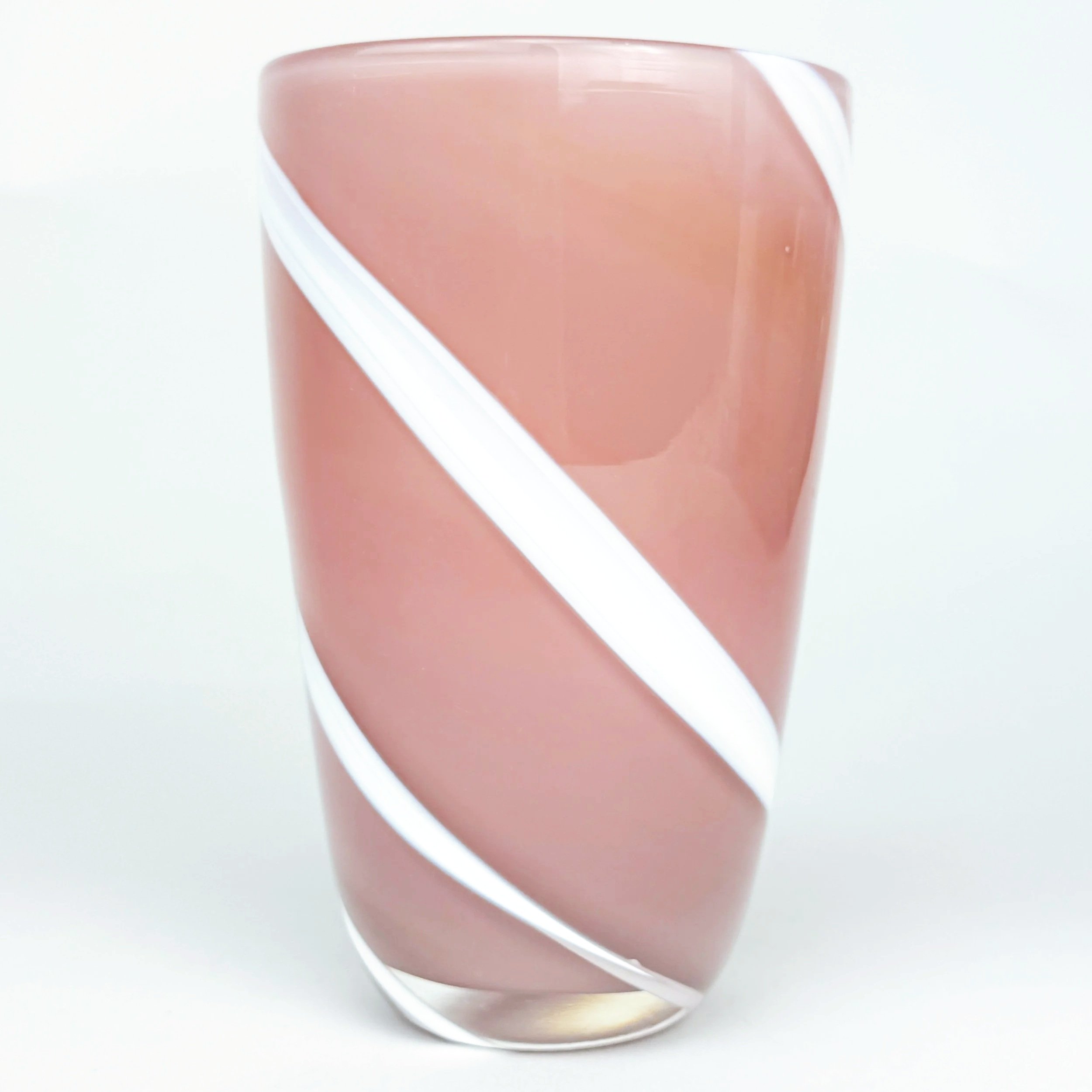 Mauve and White Flip Flop Cup by Paige Browning