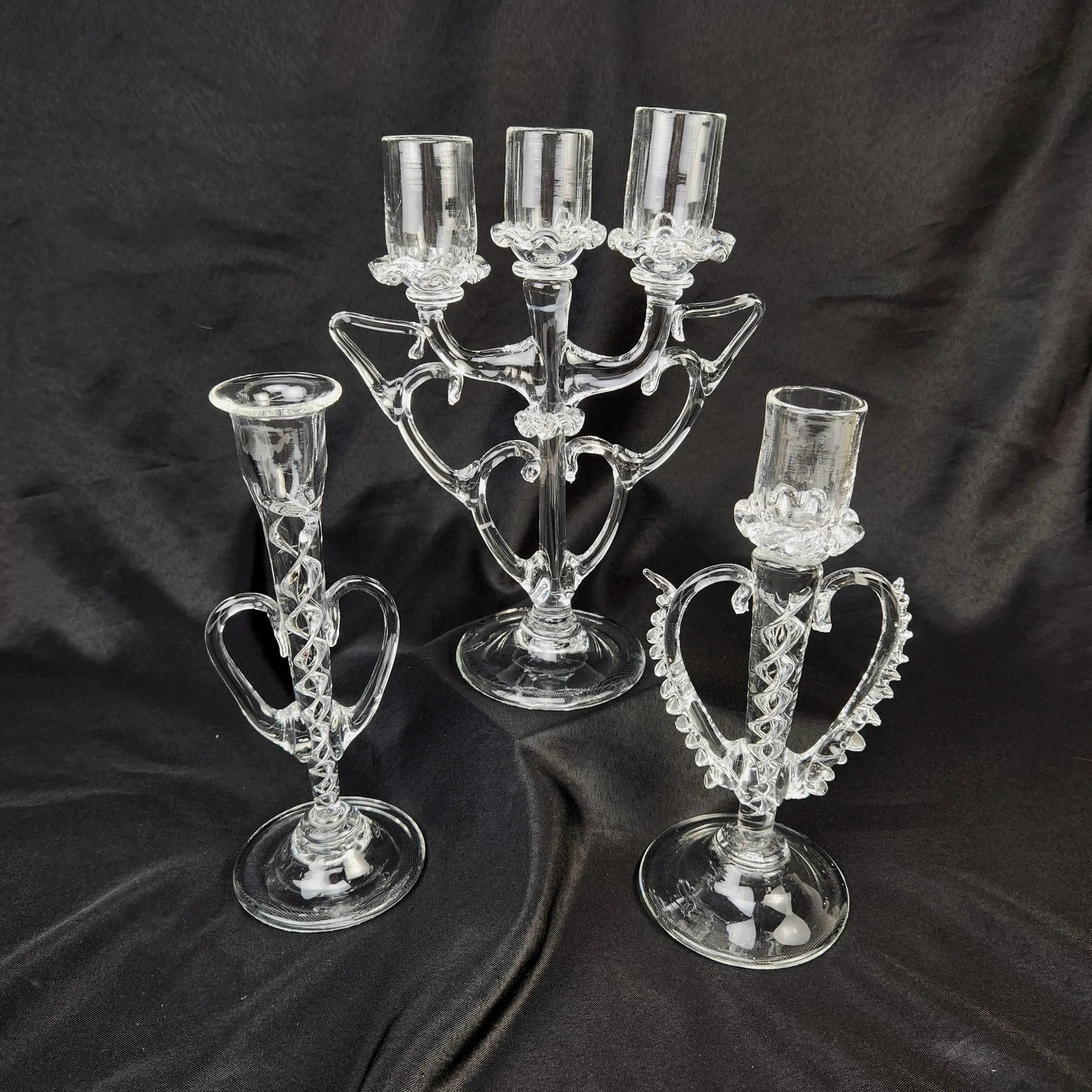 Candleholders by Aaron Baigelman