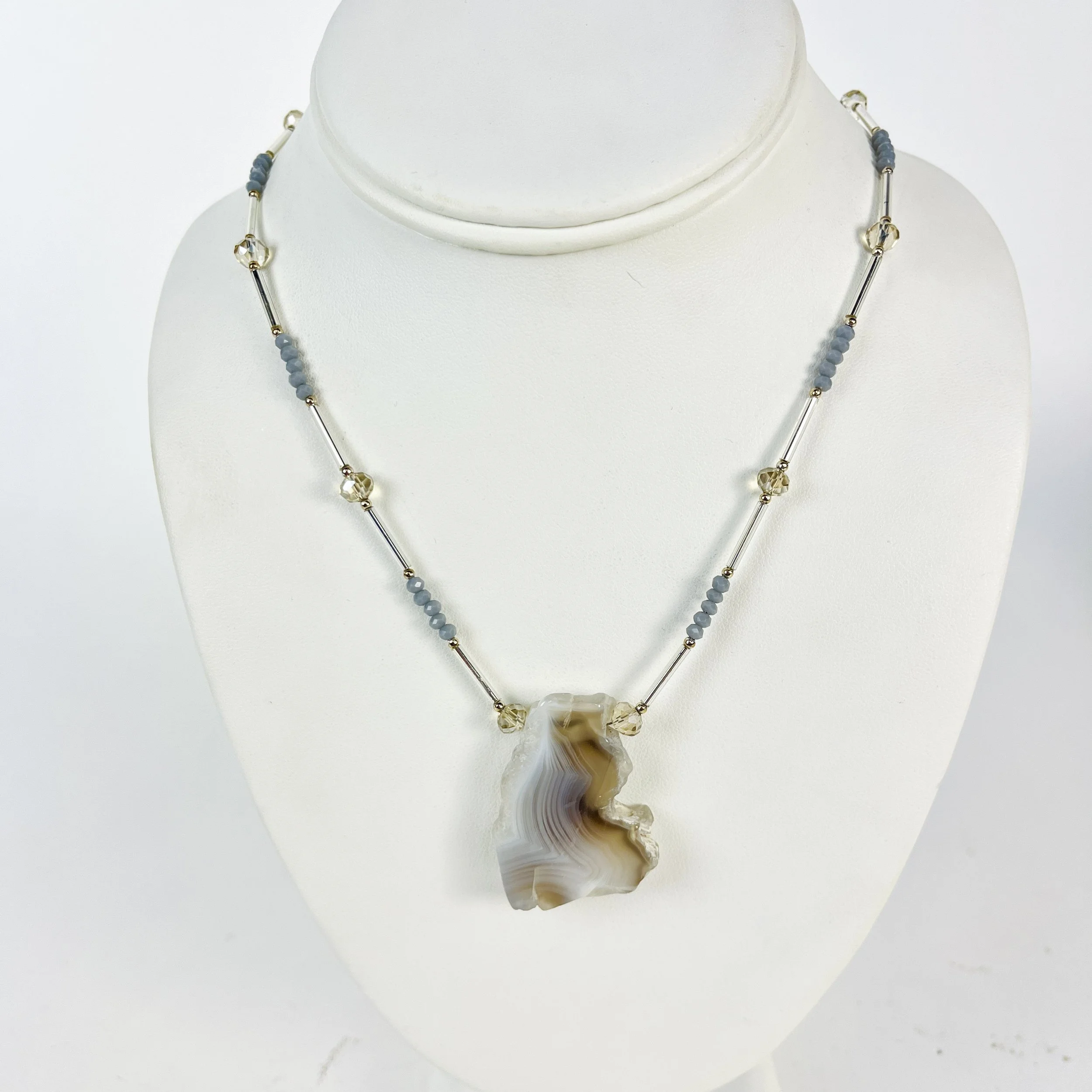 Quartz Pendant Necklace