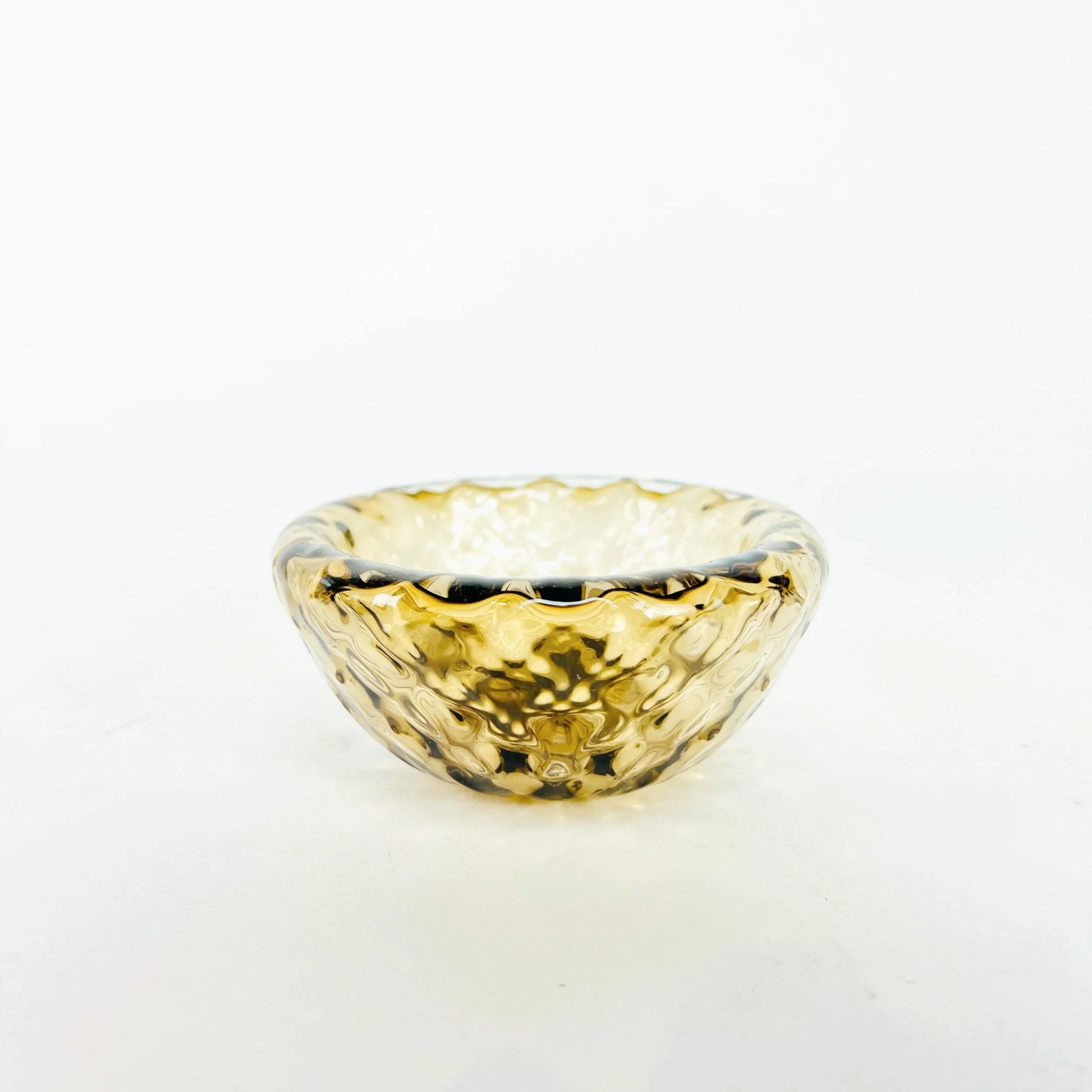 Smokey Amber Ring Dish by Paige Browning