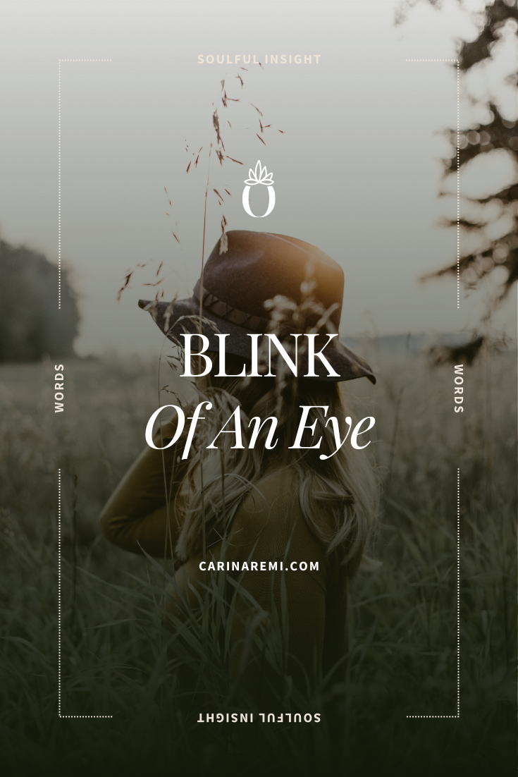Blink Of An Eye