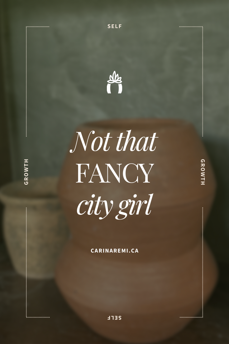 Not That Fancy City Girl