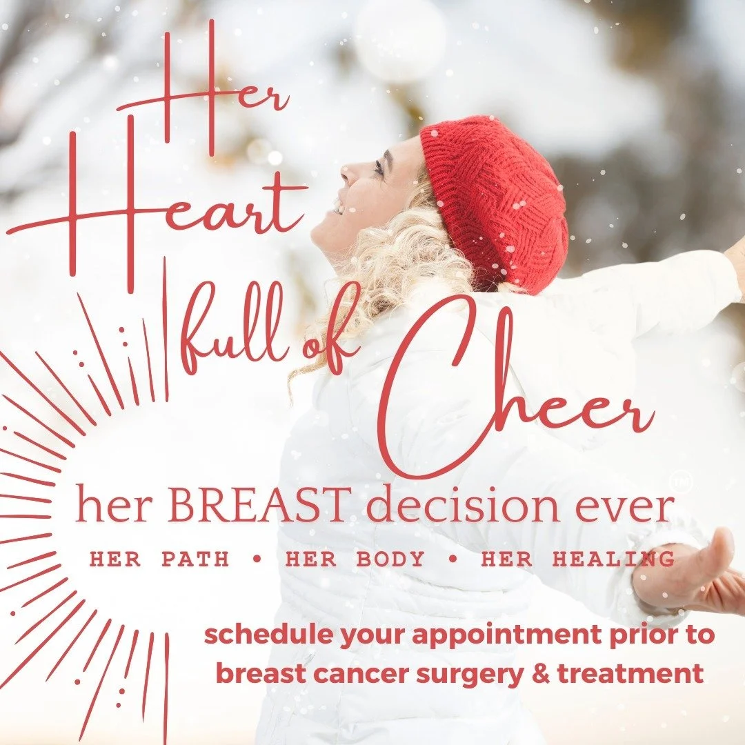 Her heart full of cheer. 

And not for just a month or two, of possible media pressured holiday joy this season &mdash; but cheering on your own resilience, your love, and your gratitude; carrying you through every season of life.

Her heart full of 