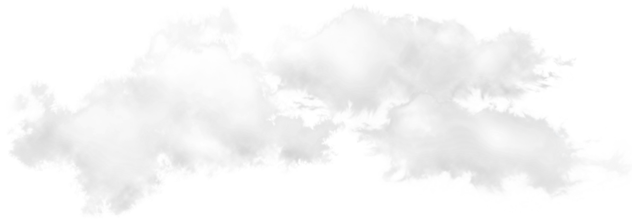A black sky with white clouds.