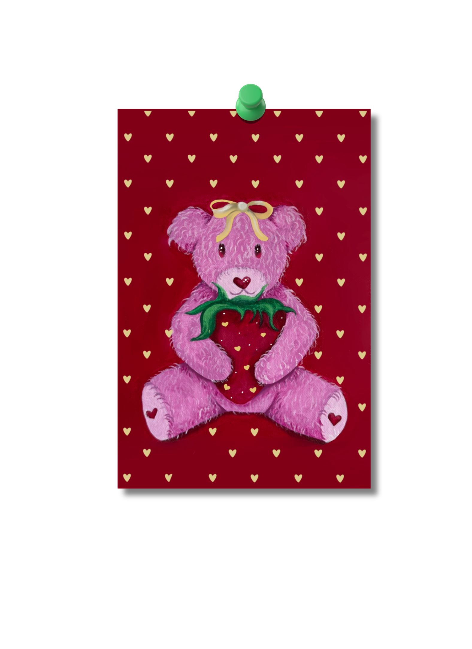 Lover Bear Print/ Postcard