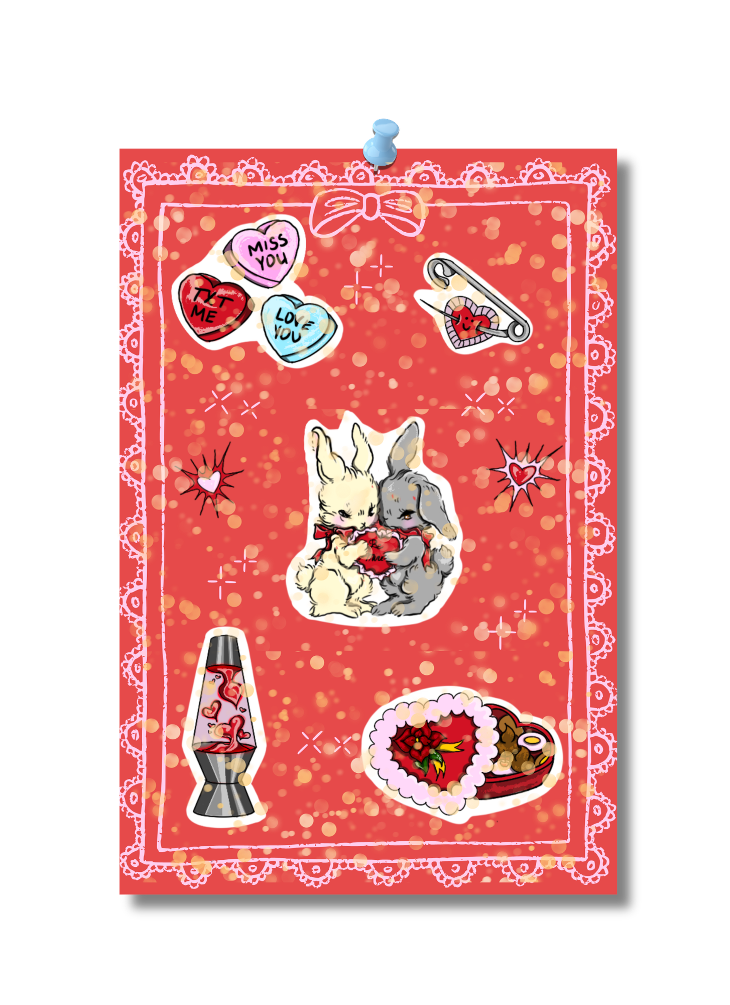 Lovers Sticker Sheet