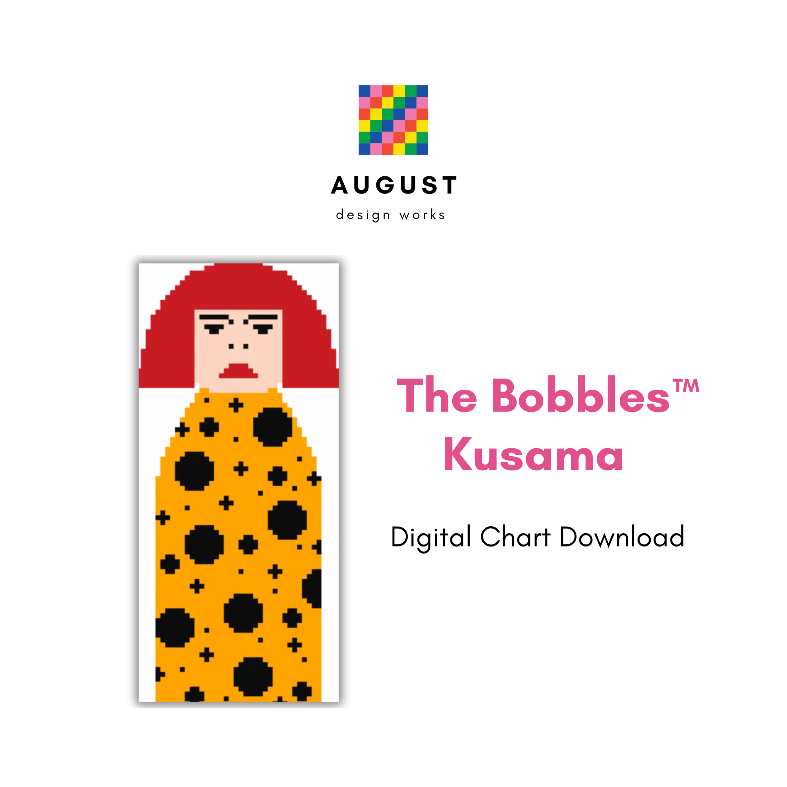 Kusama Bobble - Digital Needlepoint Chart