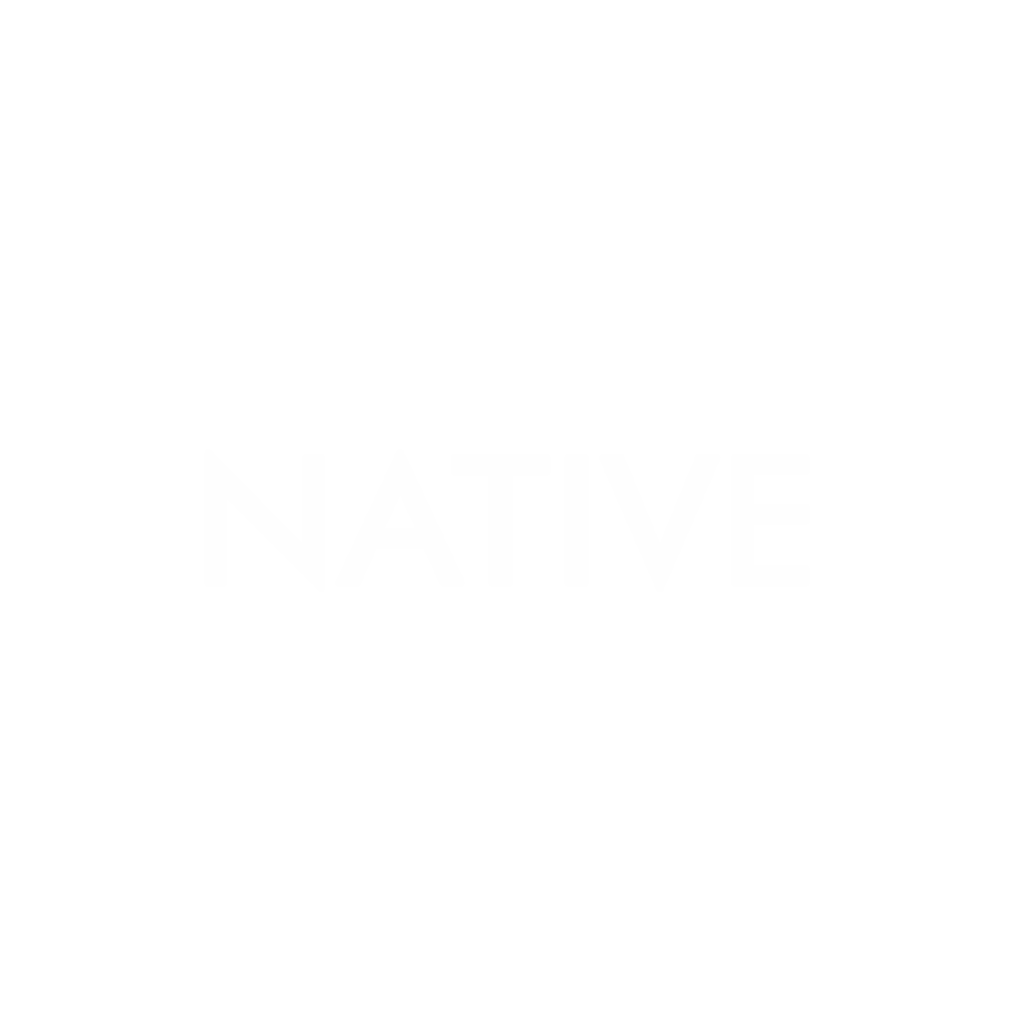 Native Deodorant white logo 