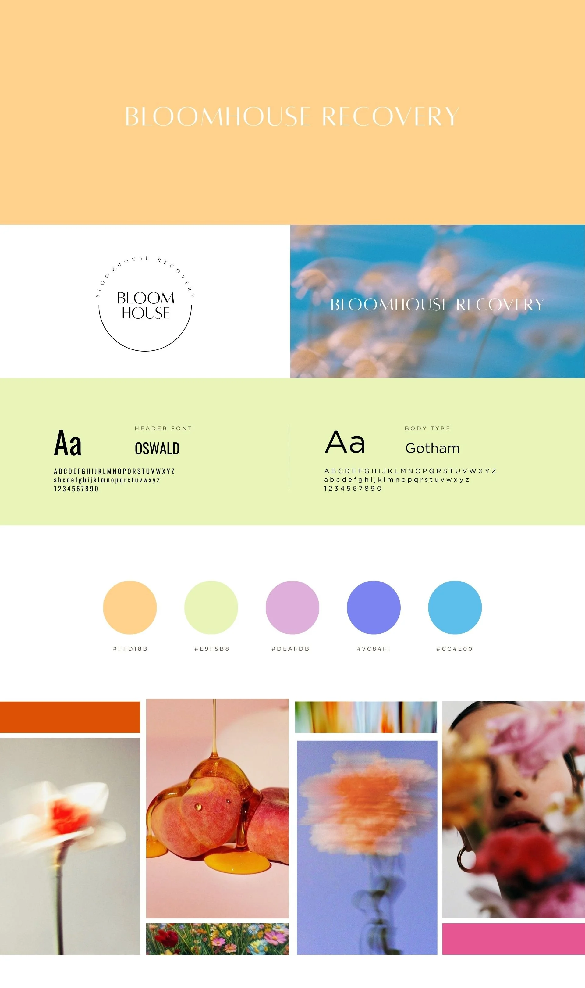 Logo and Branding Deck for teen medical clinic