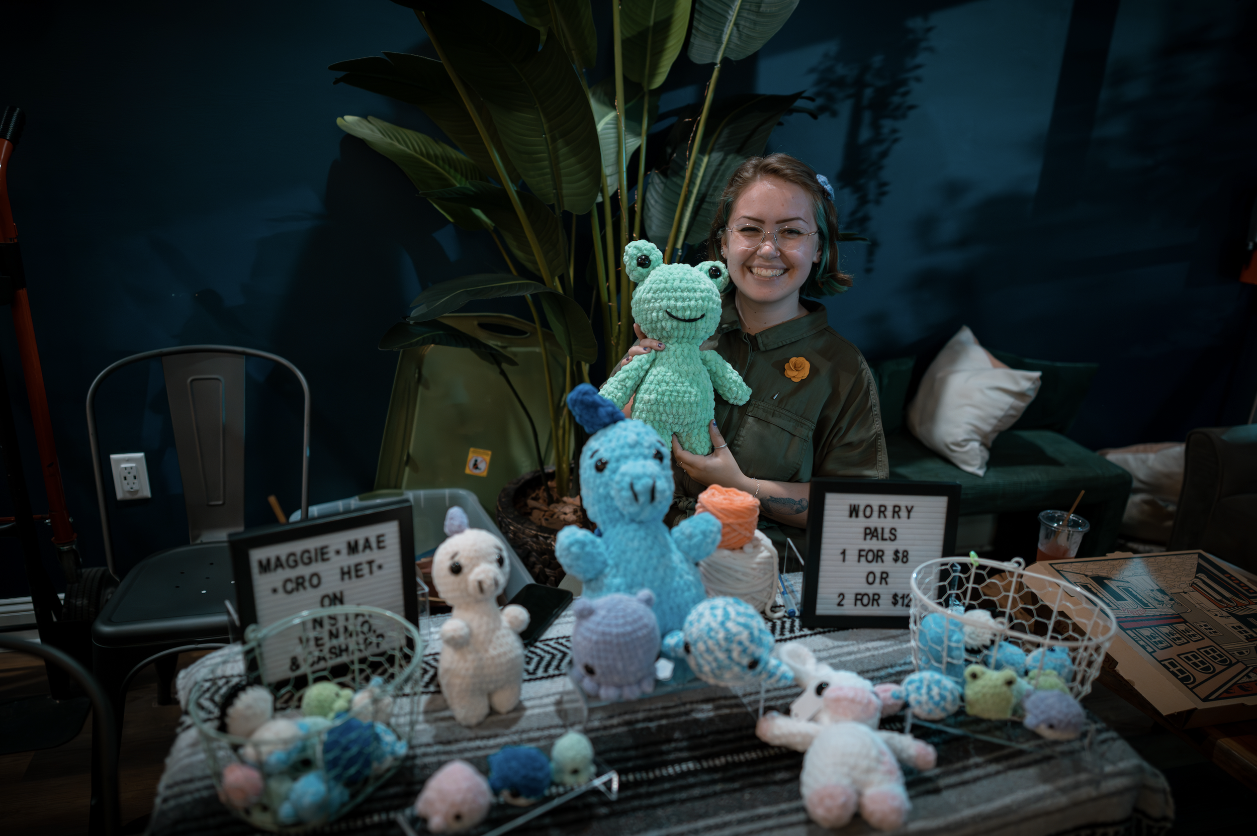 Crochet Corner Unveiled: Crafting and Community at Kava Luv!