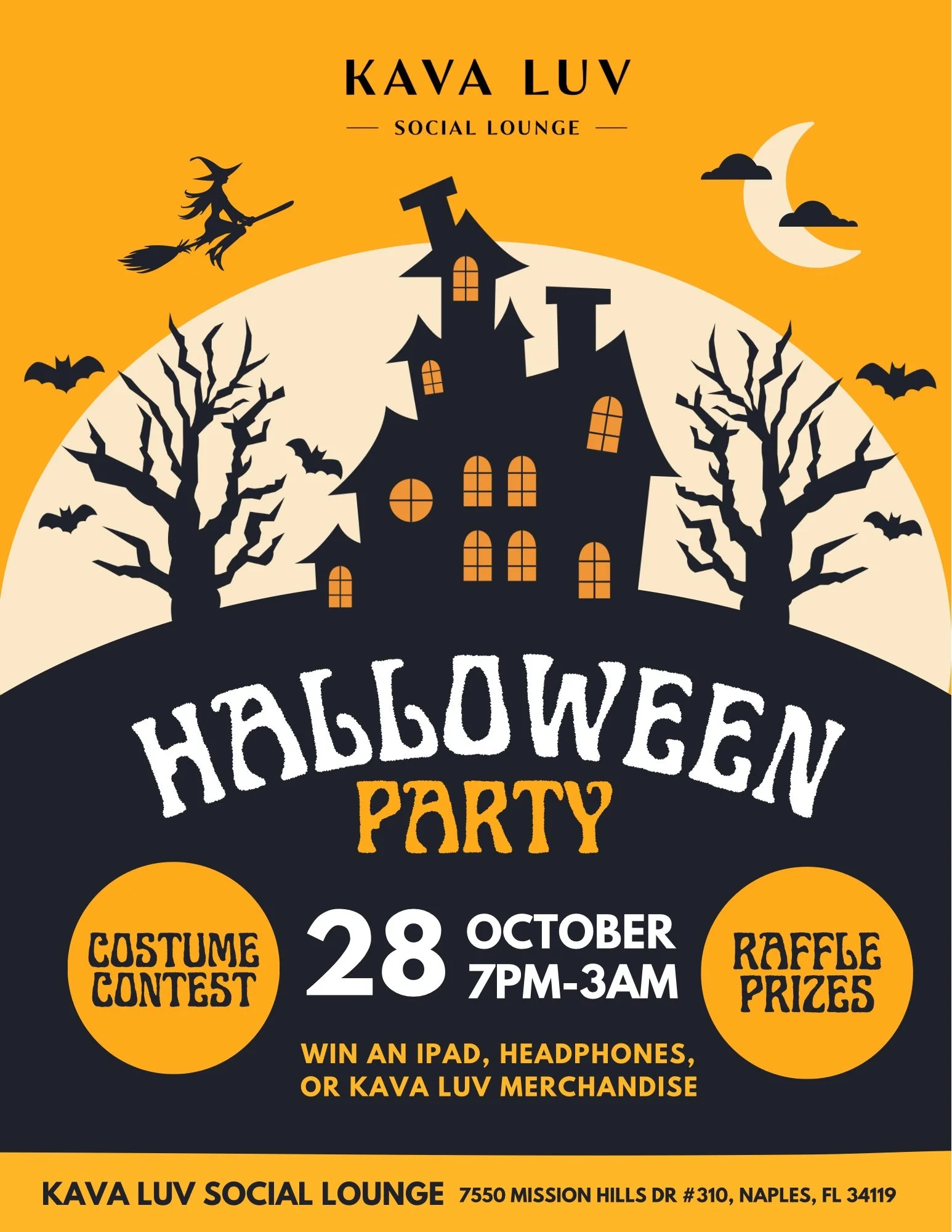 Kava Luv’s HAlloween Party 2023 SPooktacular fun awaits!