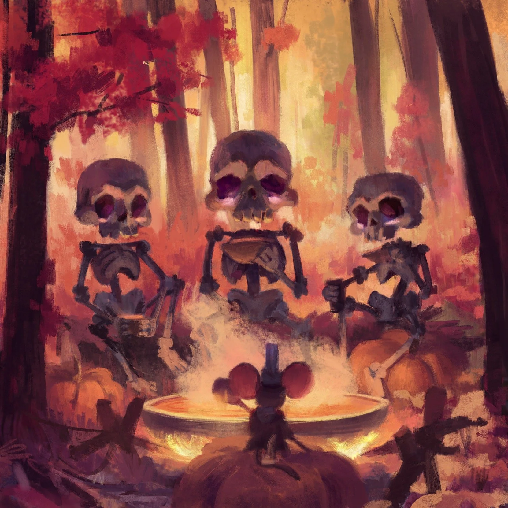 Kam Stoneburner: Crafting Autumnal Magic Through Poetry and Art