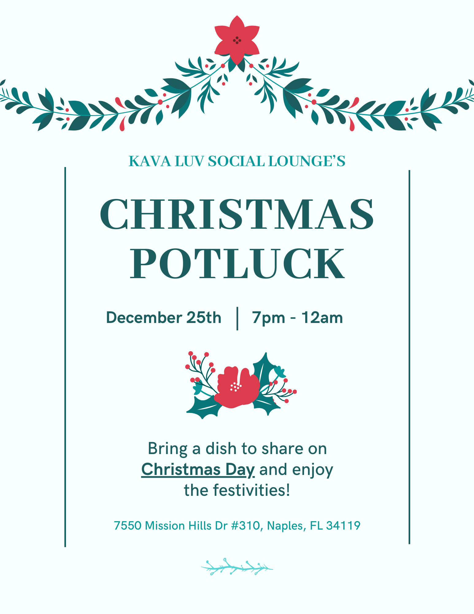 A Heartfelt Tradition: Kava Luv's Christmas Potluck – Bringing Joy and Family Together