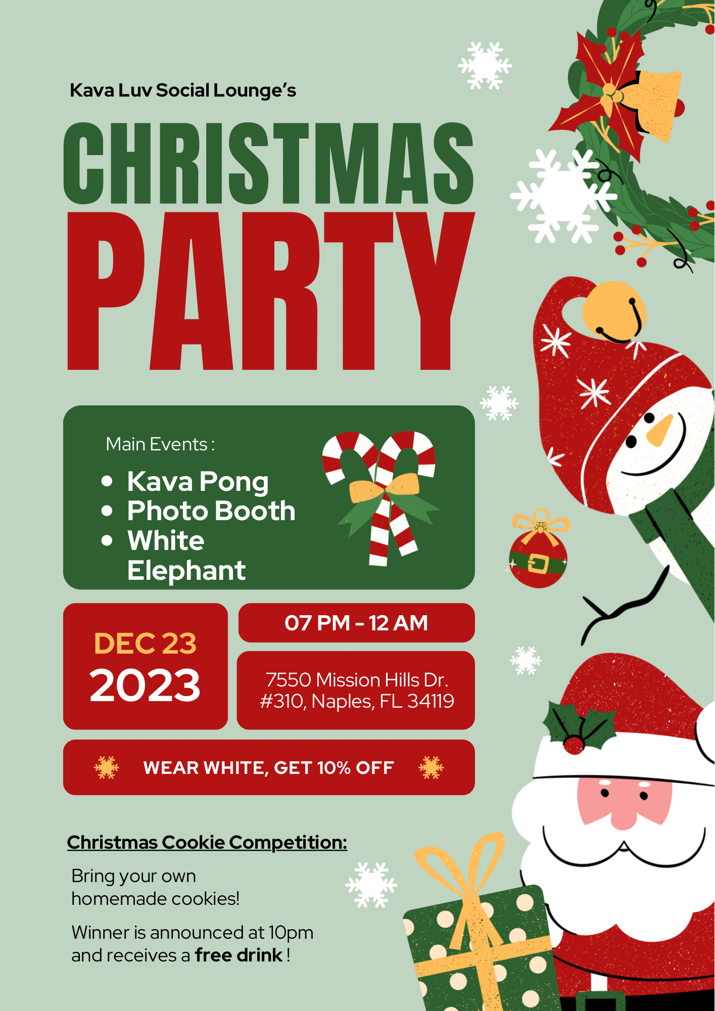 Kava Luv's Sweet Tradition: Unwrapping the Christmas Cookie Competition