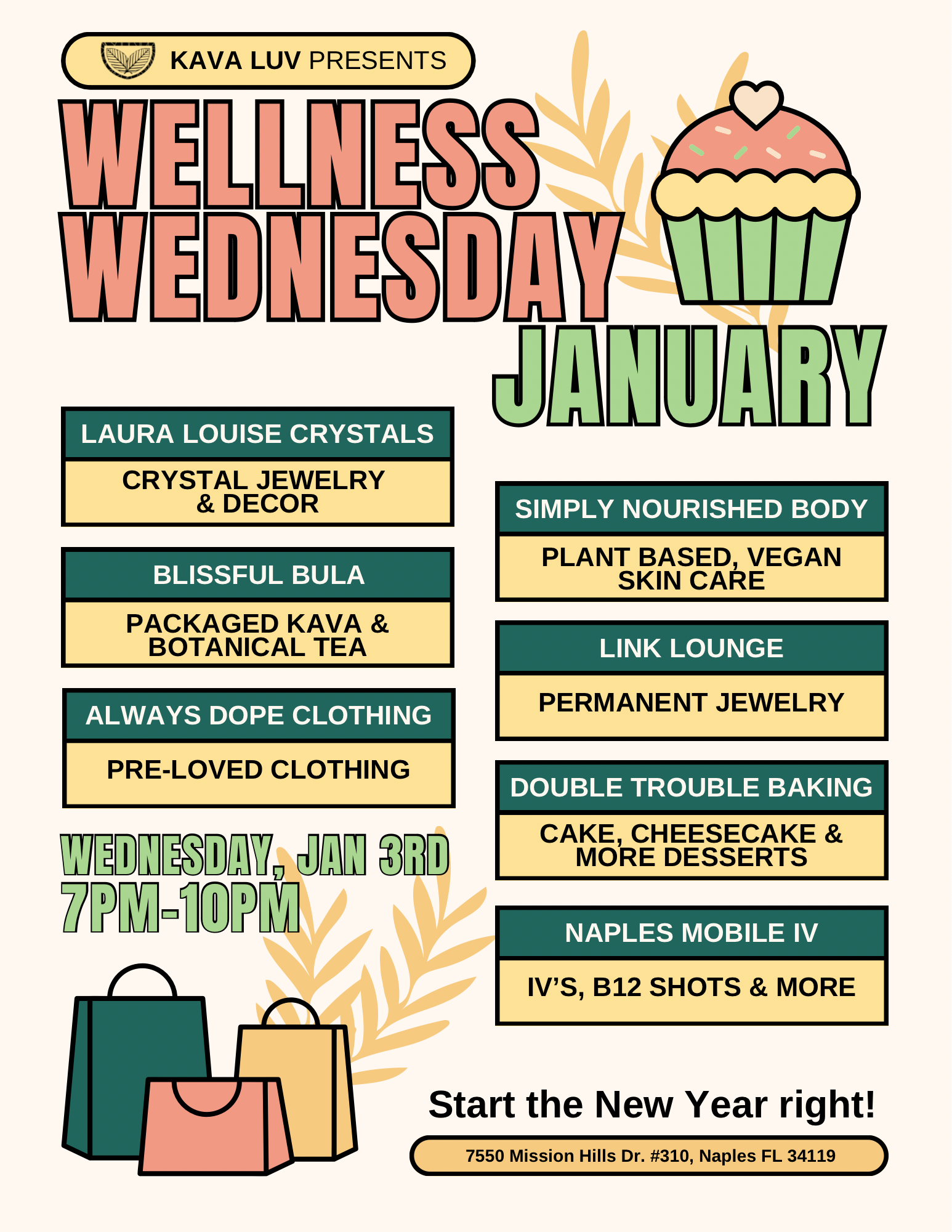 Nourishing the Soul: Wellness Wednesday Extravaganza at Kava Luv
