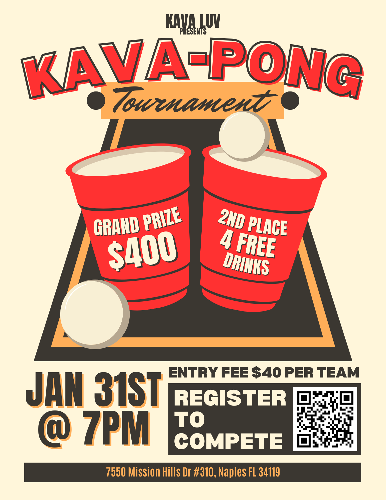 Kava Pong Extravaganza: Dive into the Competition at Kava Luv!