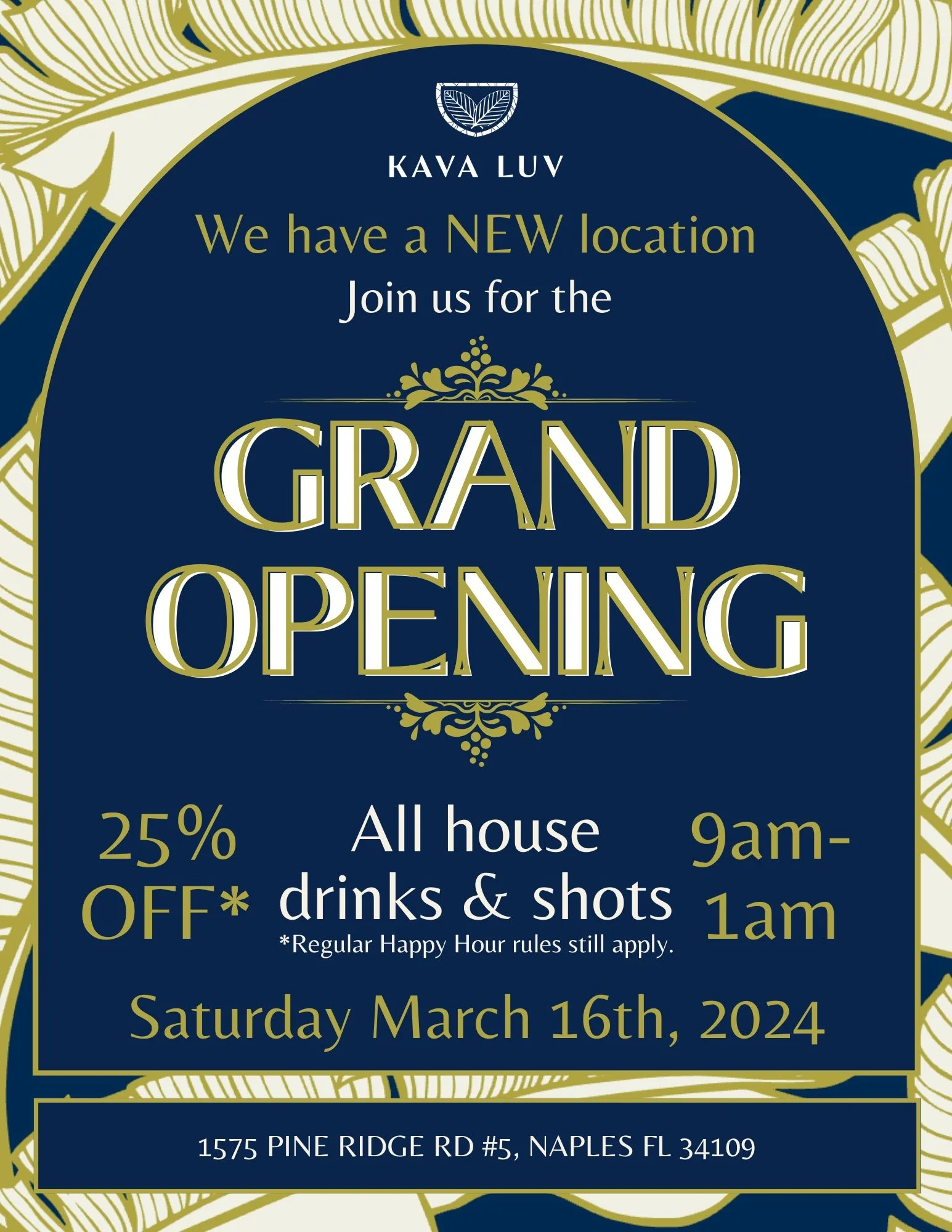 Kava Luv Expands: Second Location Opening on March 16th, 2024!