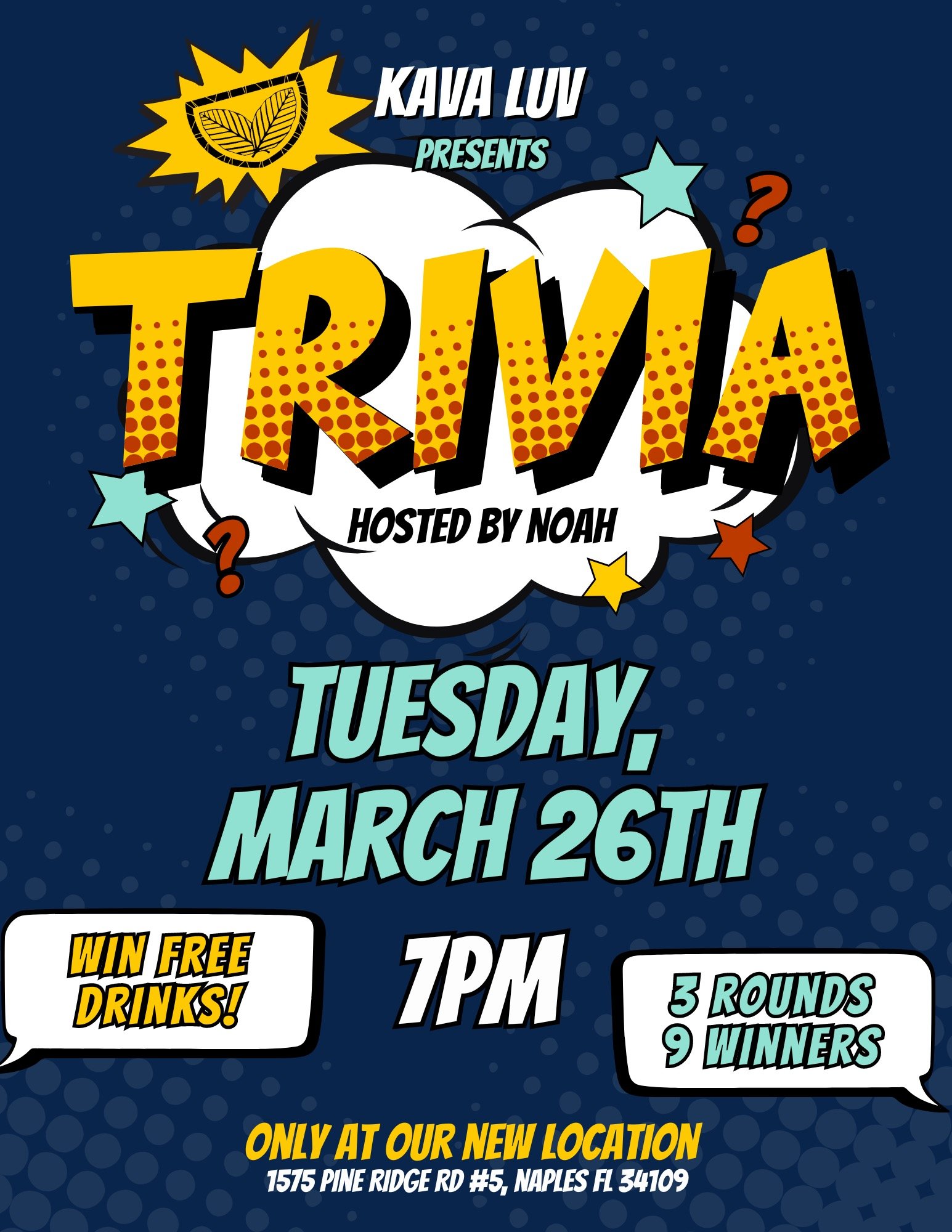 Join Us for Trivia Night at Pine Luv's Second Location!