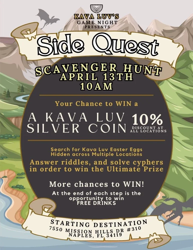 Embark on an Adventure: Kava Luv's Side Quest!