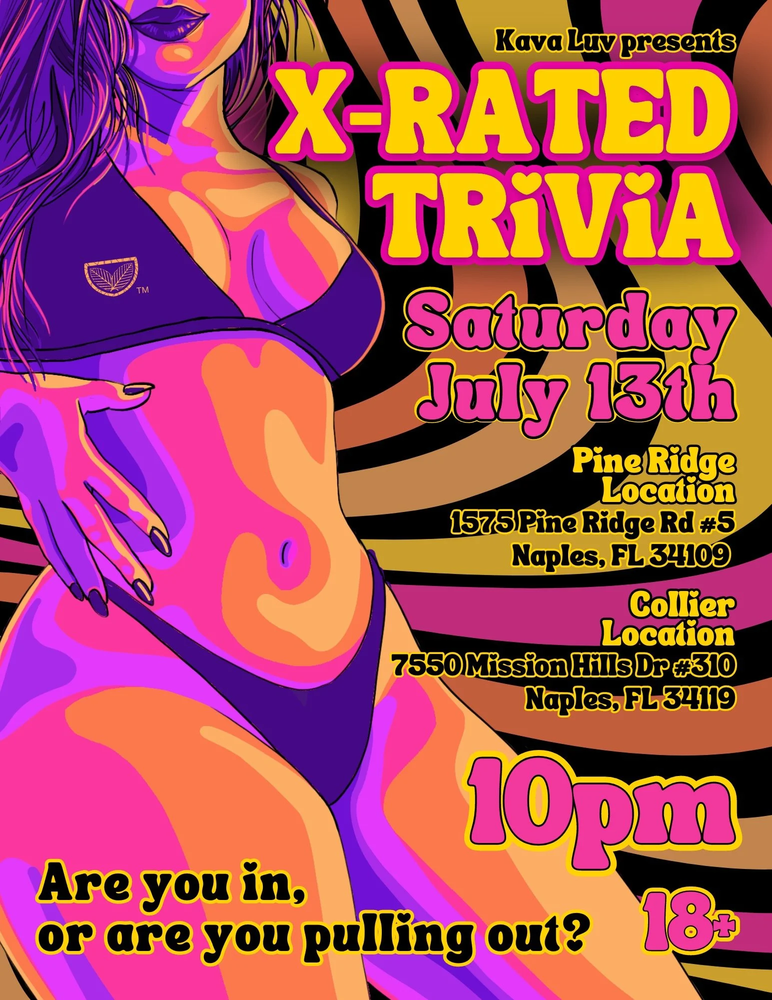 Get Ready for Kava Luv’s X-Rated Trivia Night This Saturday!