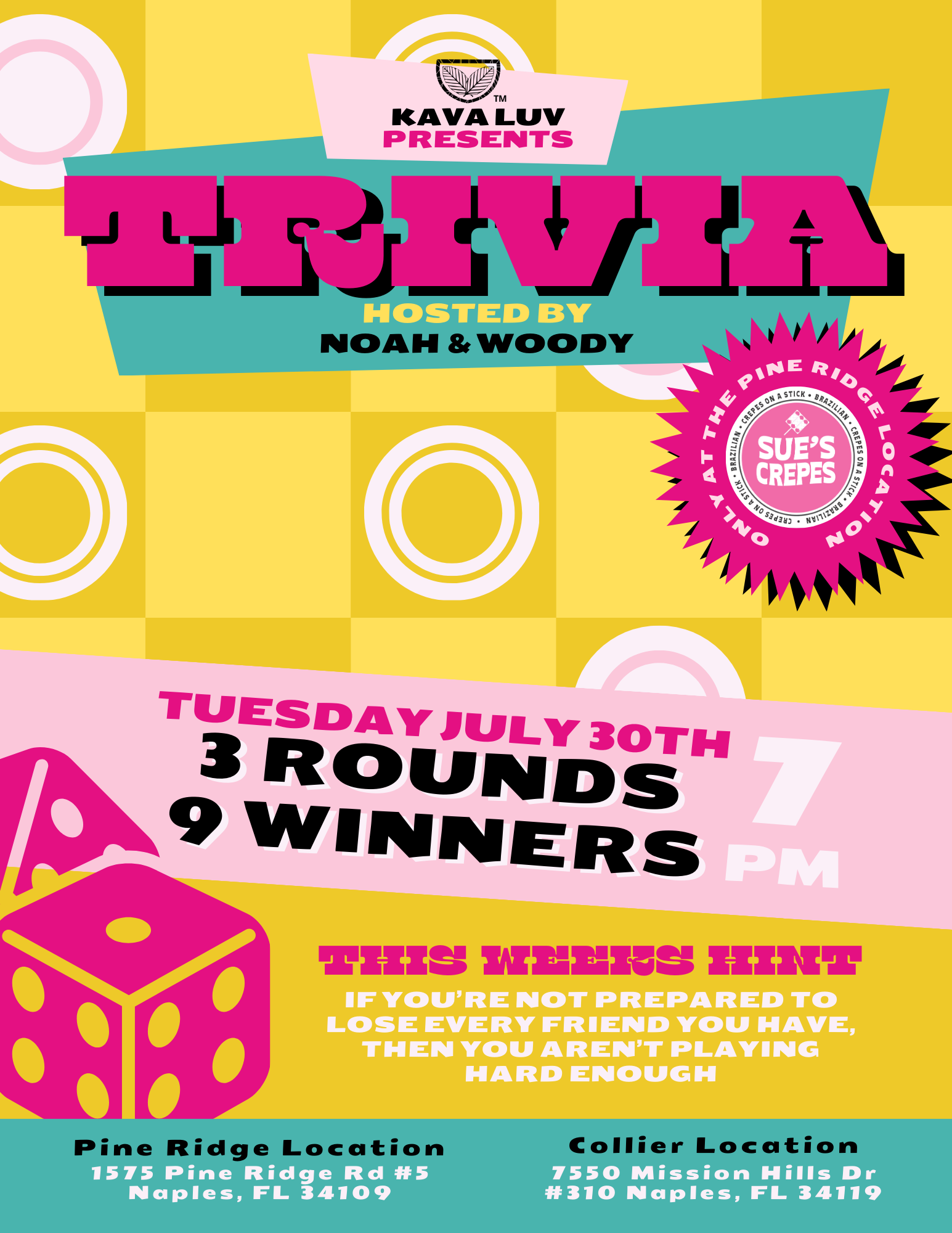 Join Us for Trivia Night at Kava Luv!