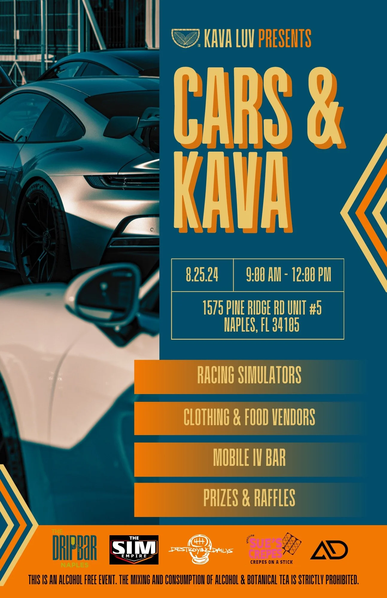 Rev Your Engines: Cars and Kava!