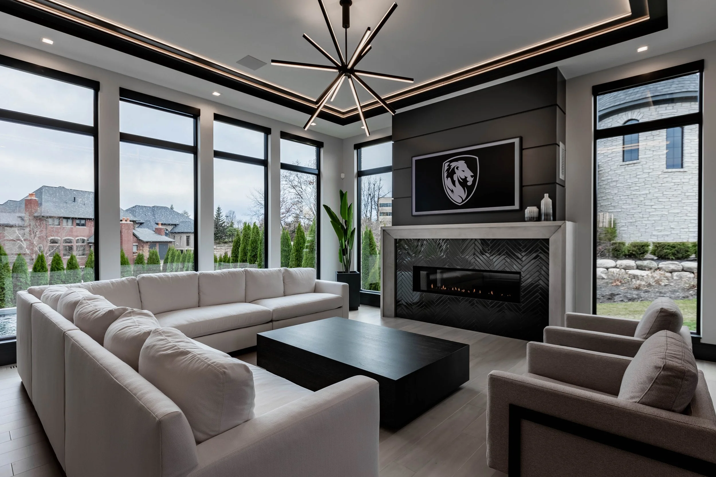 Sapphire luxury home interior.