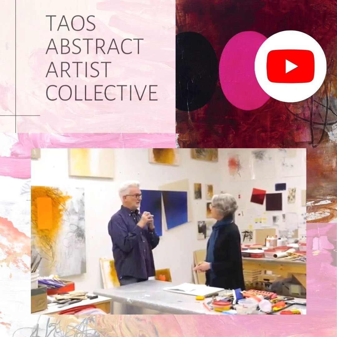 Did you miss our most recent TAAC TALK with Robert Hoerlein, in conversation with Jamie Brunson? 
You can watch it on our YouTube channel or website! Visit the link in our bio or go to www.taosabstractartistcollective.com 
@roberthoerlein @jamiebruns