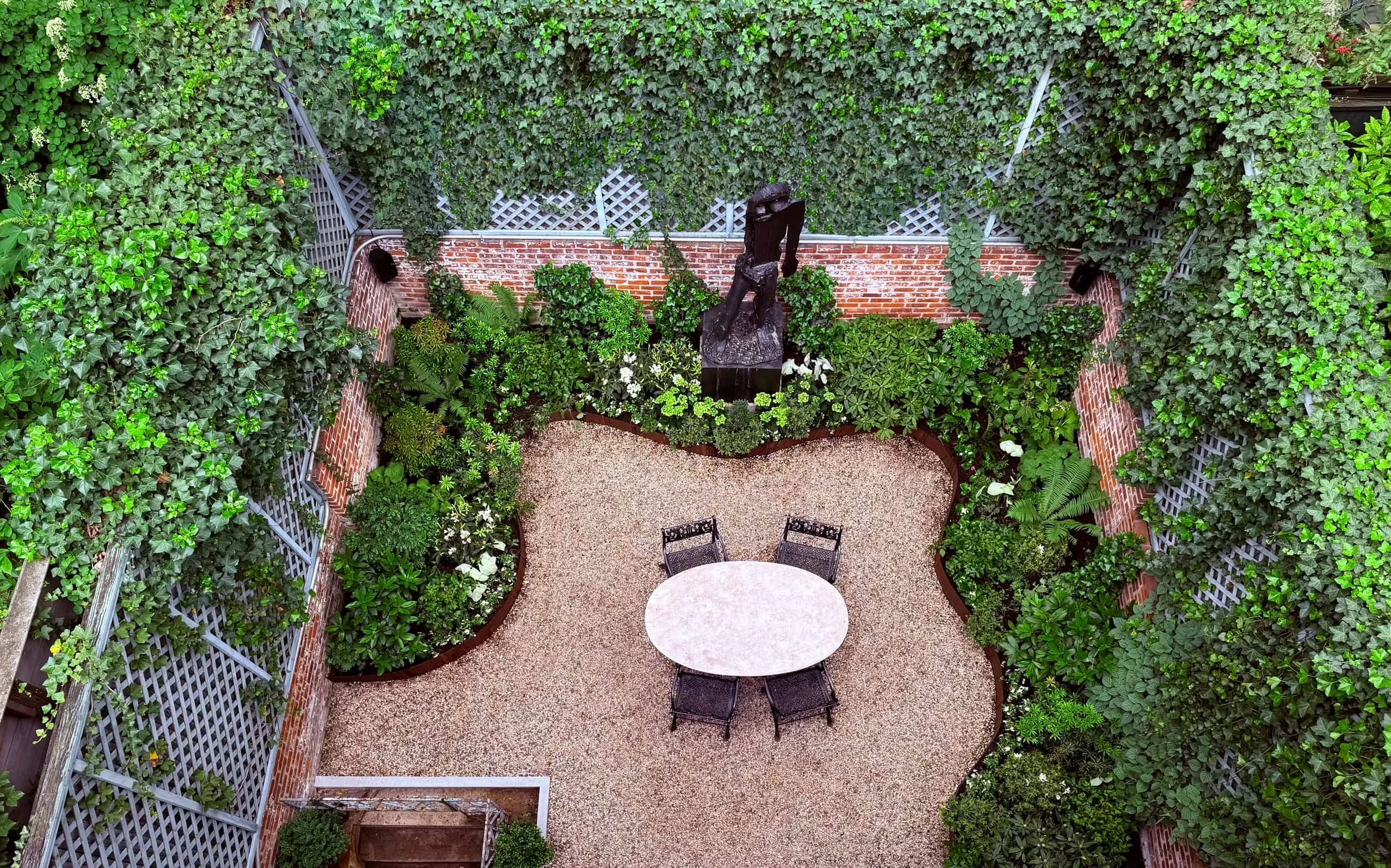 Gramercy Townhouse Backyard