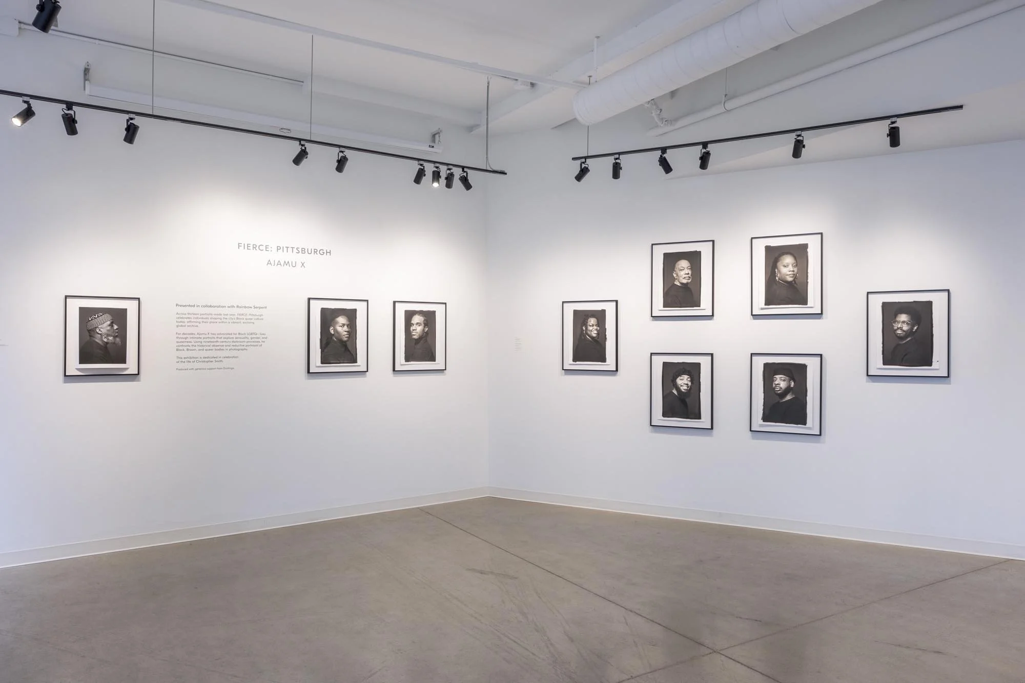 Installation Shot: "FIERCE: Pittsburgh" at Silver Eye Center for Photography (Sean Carroll / Silver Eye Center for Photography)