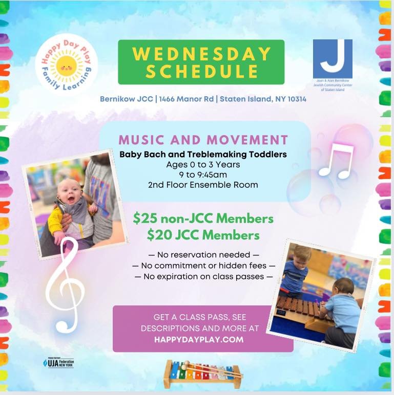 🎶 Madonna once famously said, &quot;Music makes the people come together.&quot; 🎶 This unifying power of music is especially evident when babies and toddlers experience it alongside their favorite grown-up. 

Engaging in musical activities together