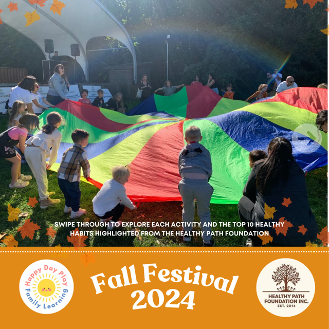 Happy Day Play Class Demo at Healthy Path Foundation Fall Festival 2024