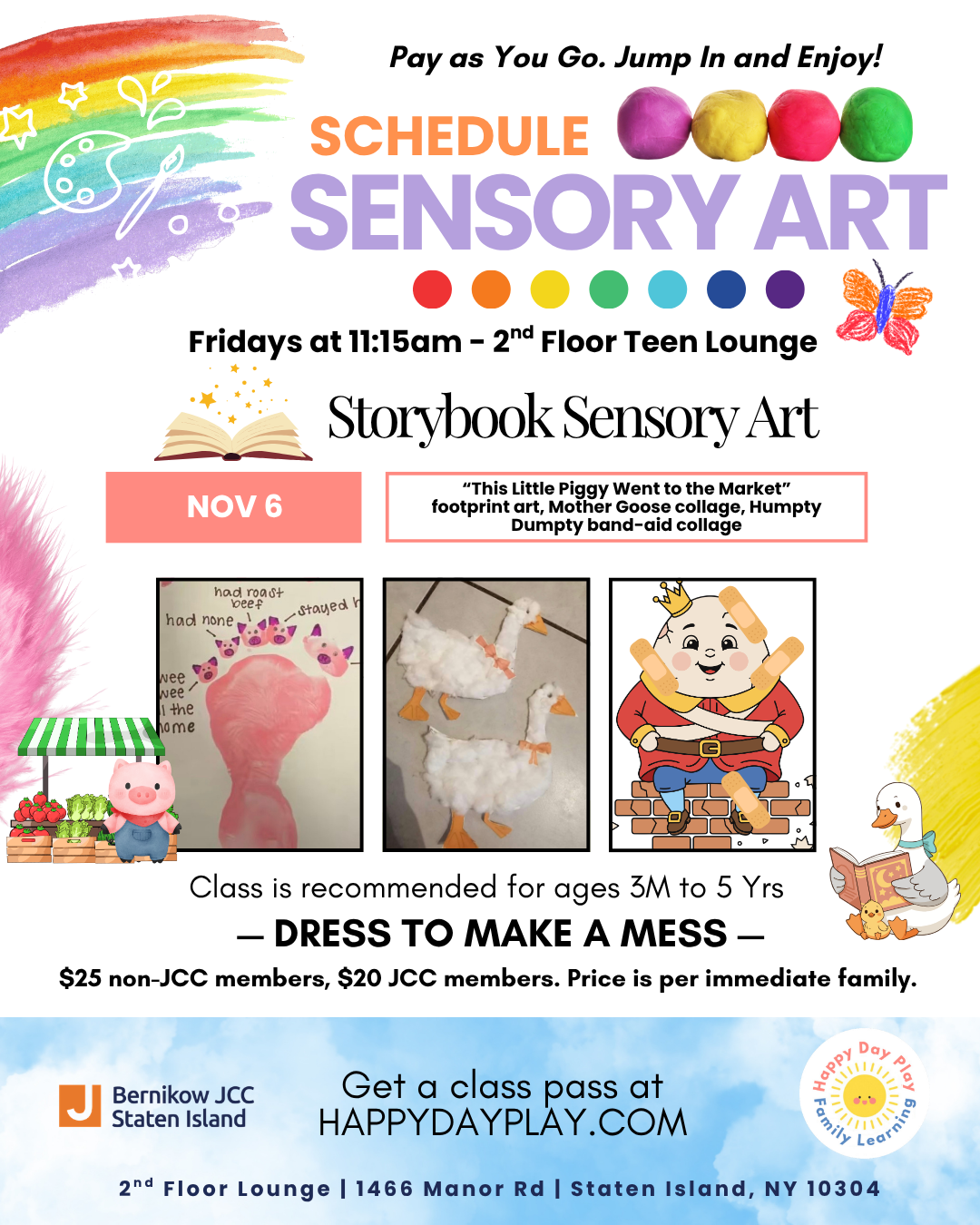 Sensory Art Class: Storybook Sensory Art, Ages 3 Months to 5 Years