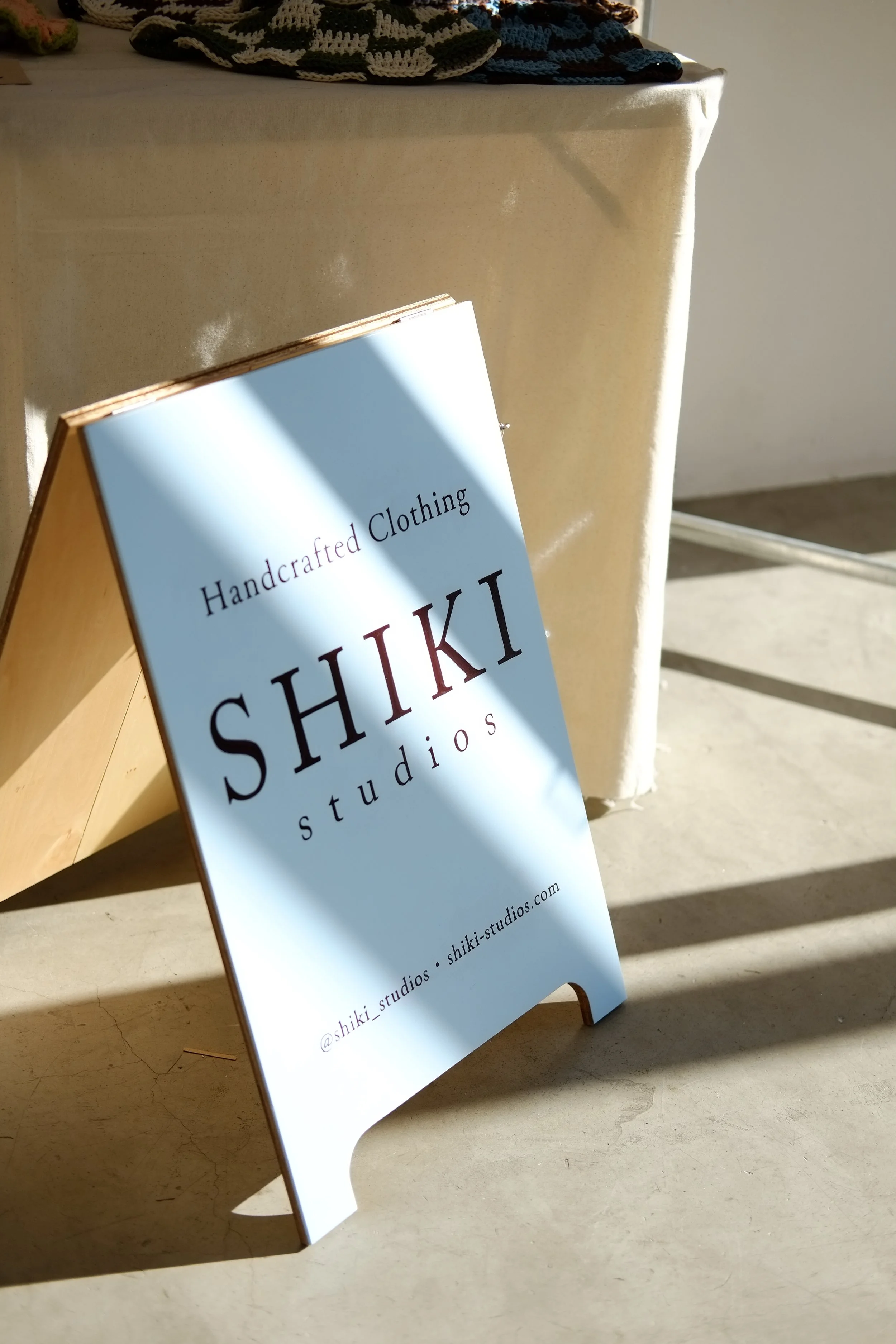 A board for SHIKI studios