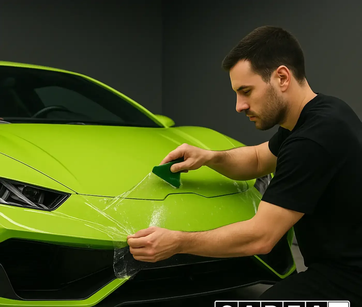 Front Bumper PPF Installation