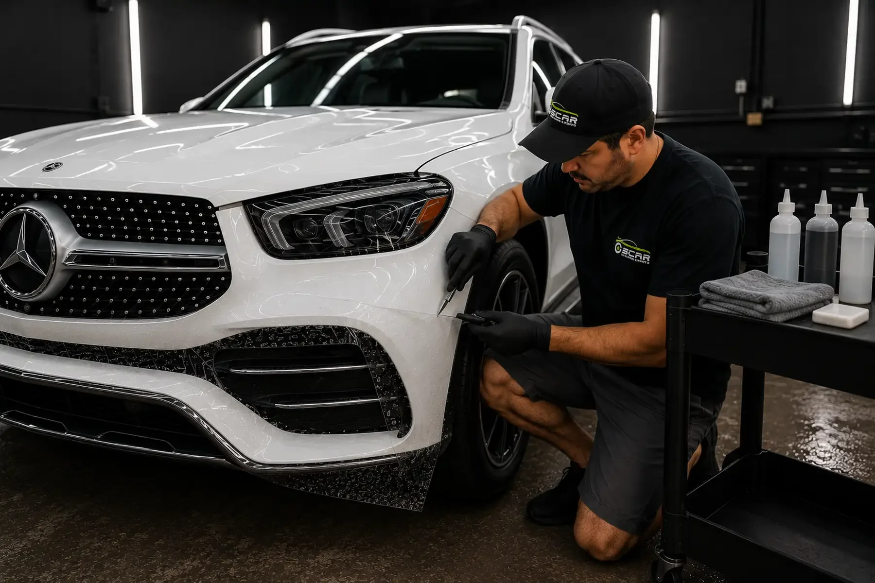 Front Bumper PPF Installation