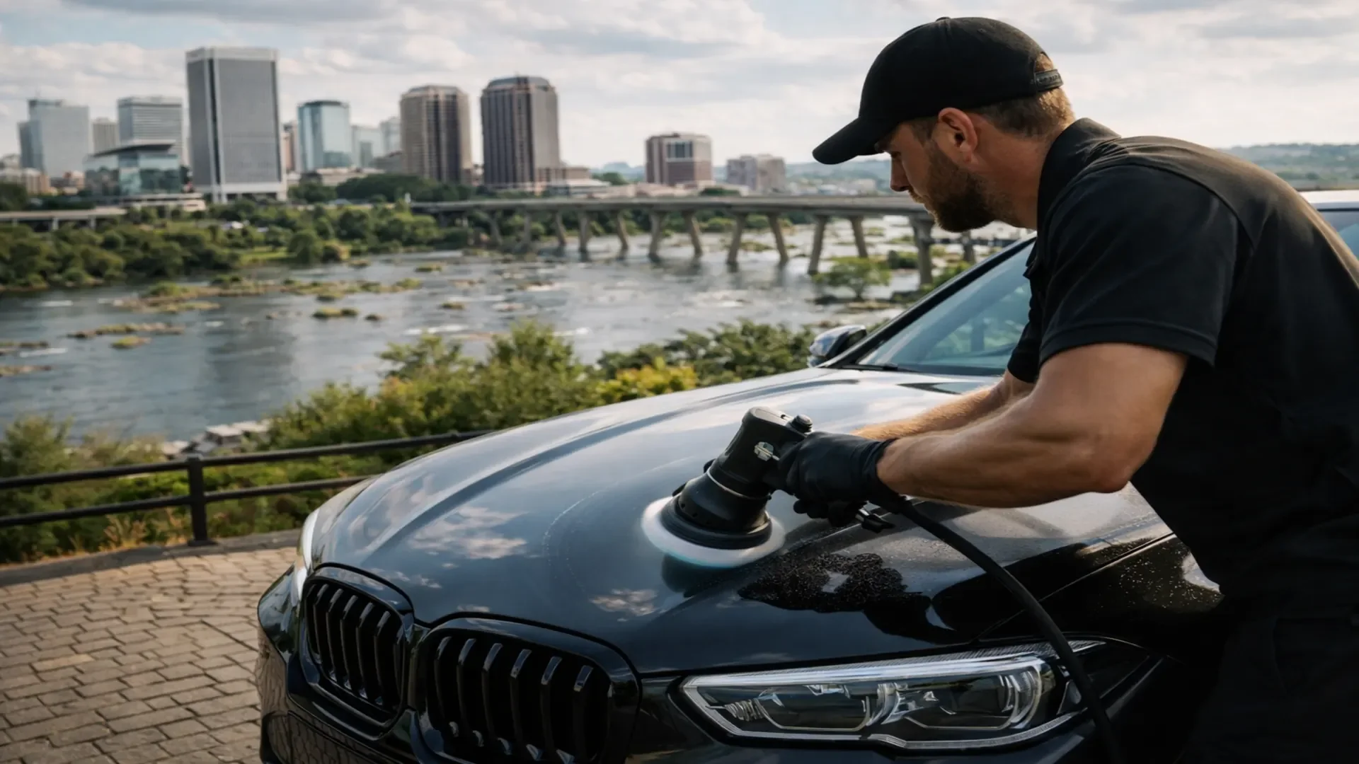 Sedan Wax Aplication