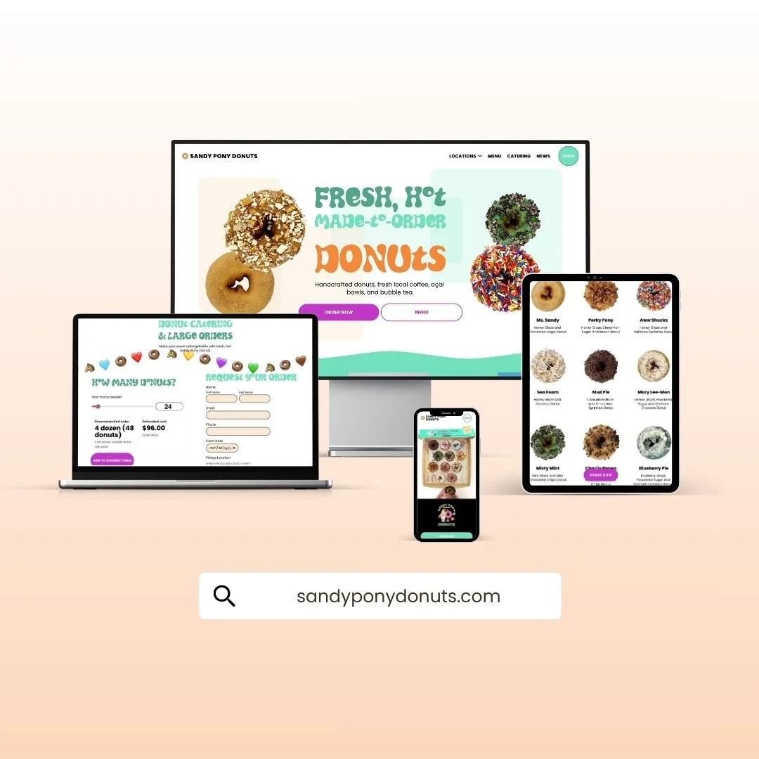 Donut Shop Website