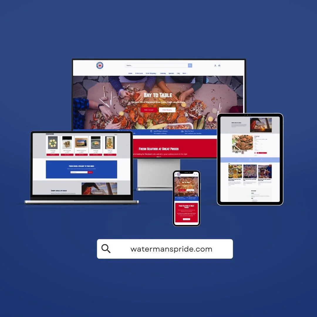 Seafood Shipping Website